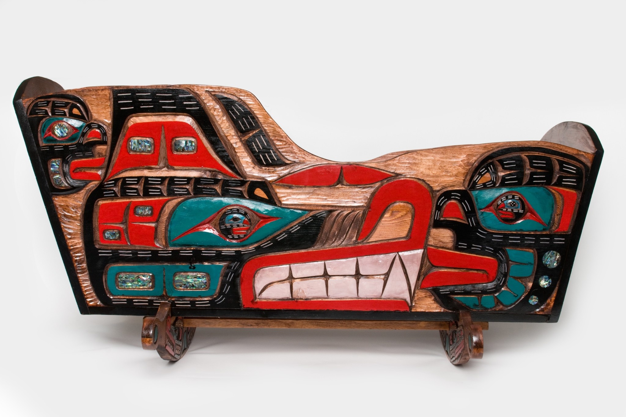CUSTOM ORDER  Traditional Cradle (Kwagiulth).