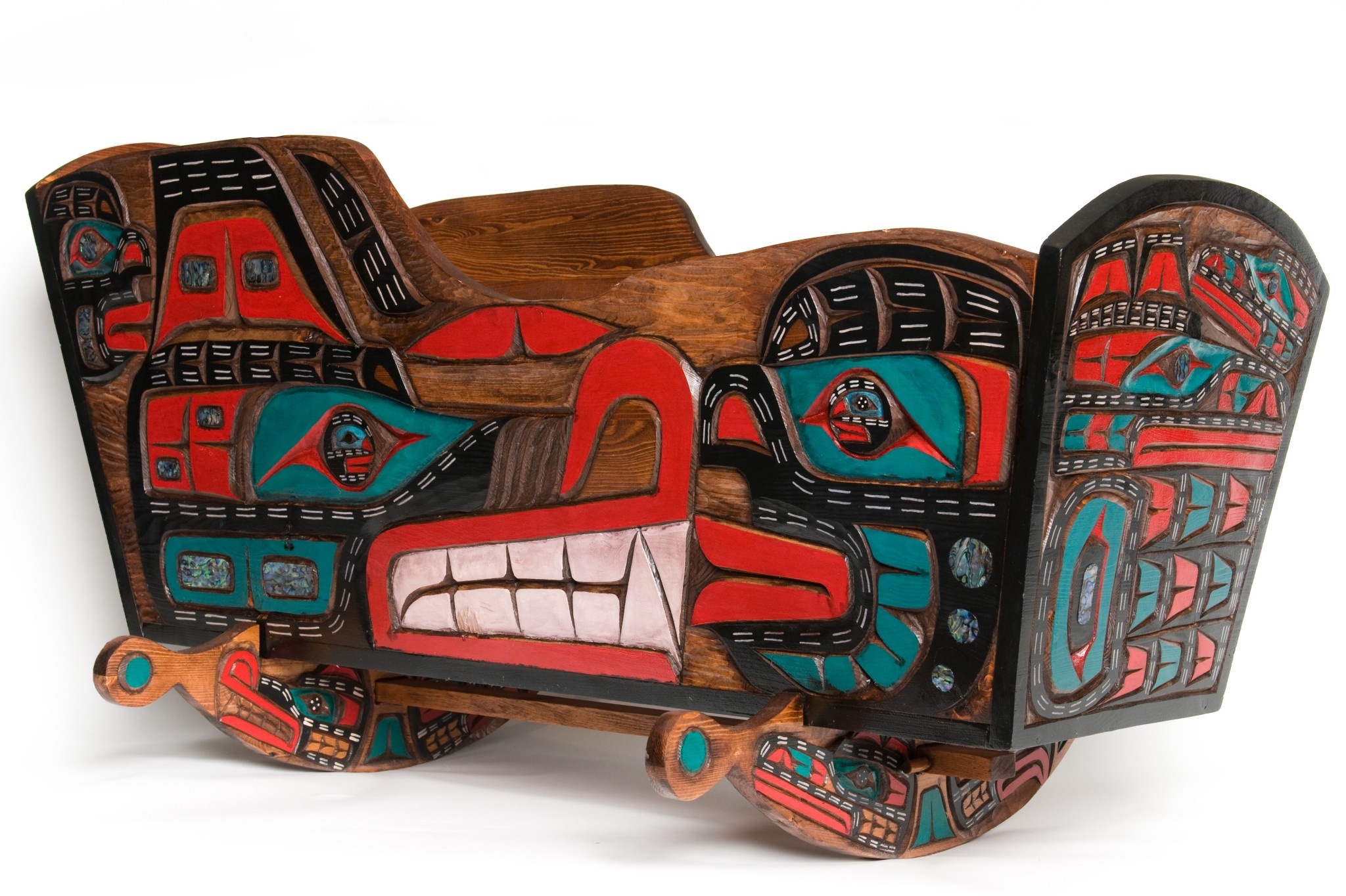 CUSTOM ORDER  Traditional Cradle (Kwagiulth).