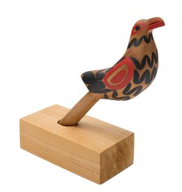 CUSTOM ORDER Raven Rattle (Ditidaht)