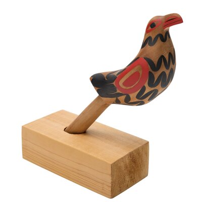 CUSTOM ORDER Raven Rattle (Ditidaht)