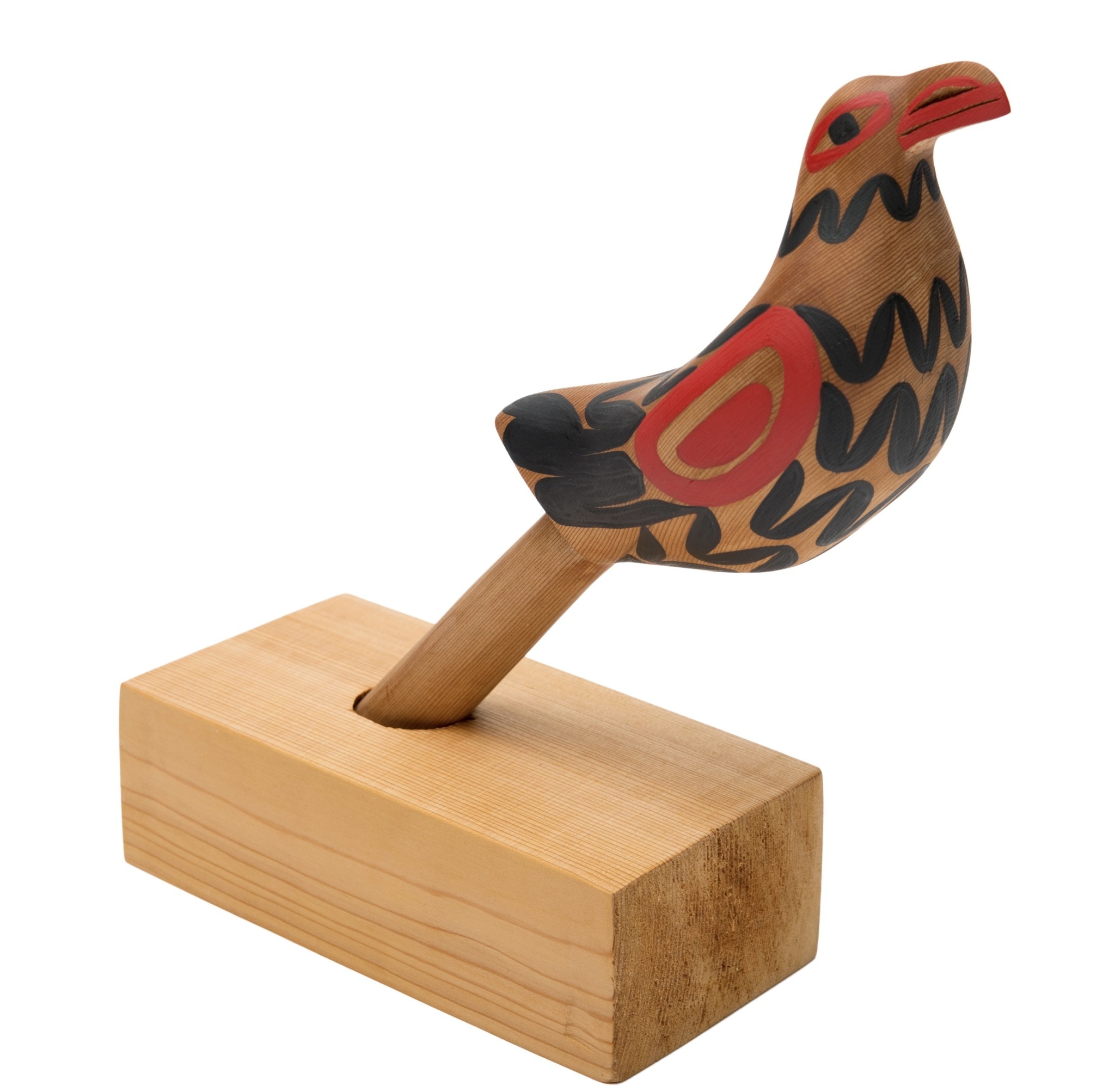 CUSTOM ORDER  Raven Rattle (Ditidaht)