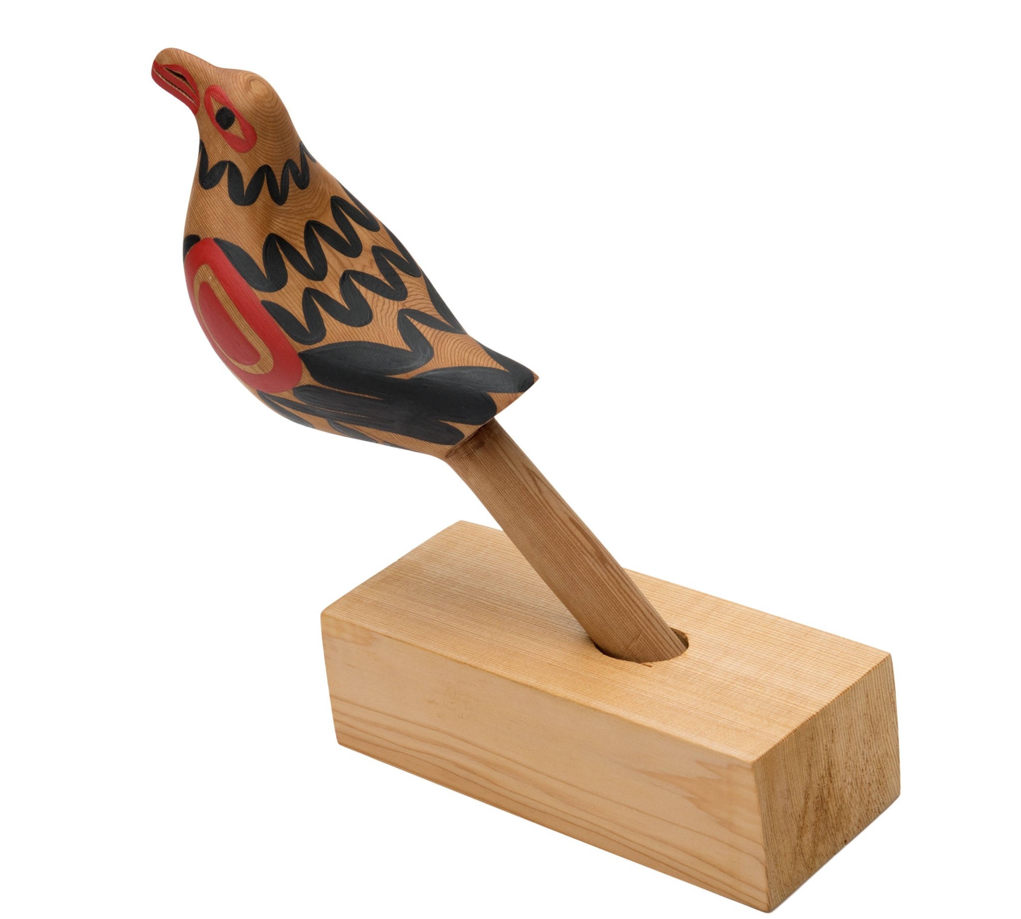 CUSTOM ORDER  Raven Rattle (Ditidaht)