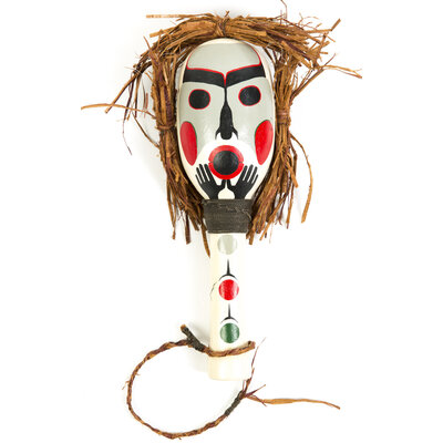 CUSTOM ORDER  Vintage Shaman's rattle