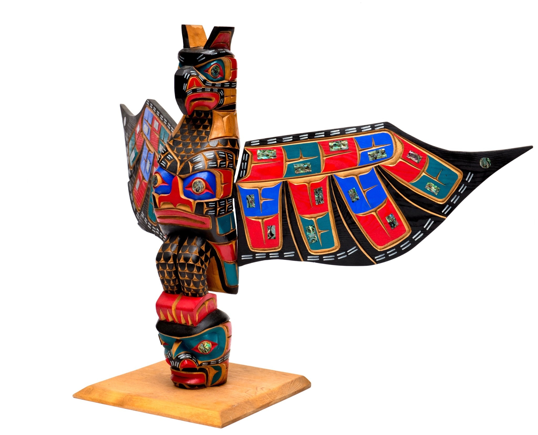 CUSTOM ORDER  Thunderbird Pole  (Kwakwakawakw).