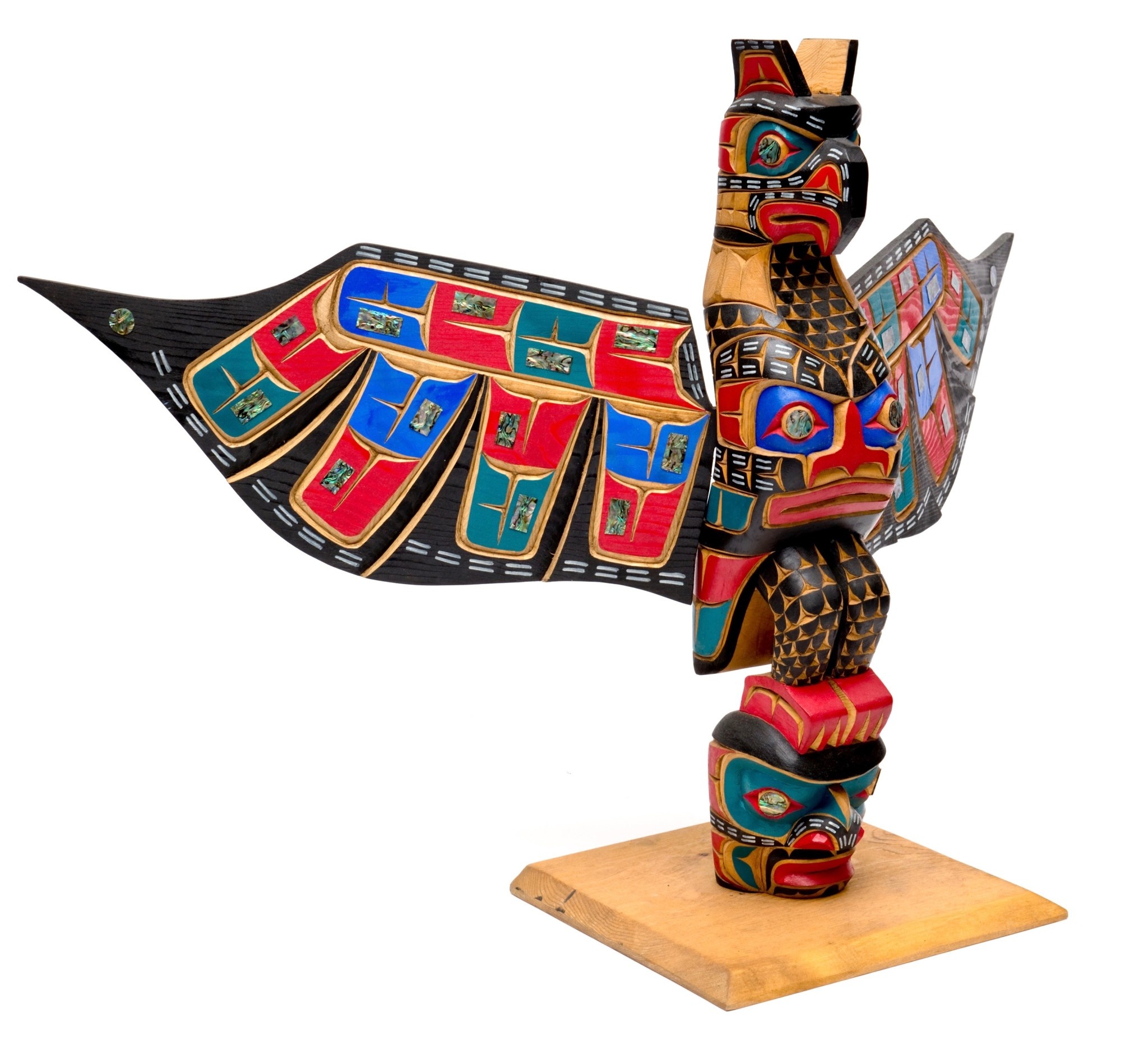 SOLD  Thunderbird Pole  (Kwakwakawakw).