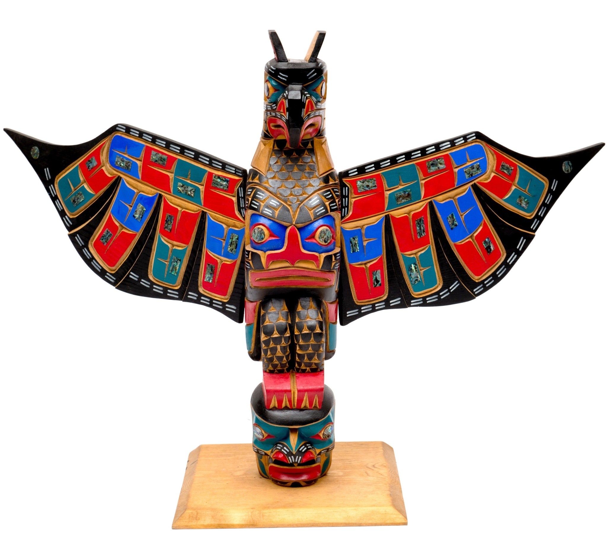 CUSTOM ORDER  Thunderbird Pole  (Kwakwakawakw).