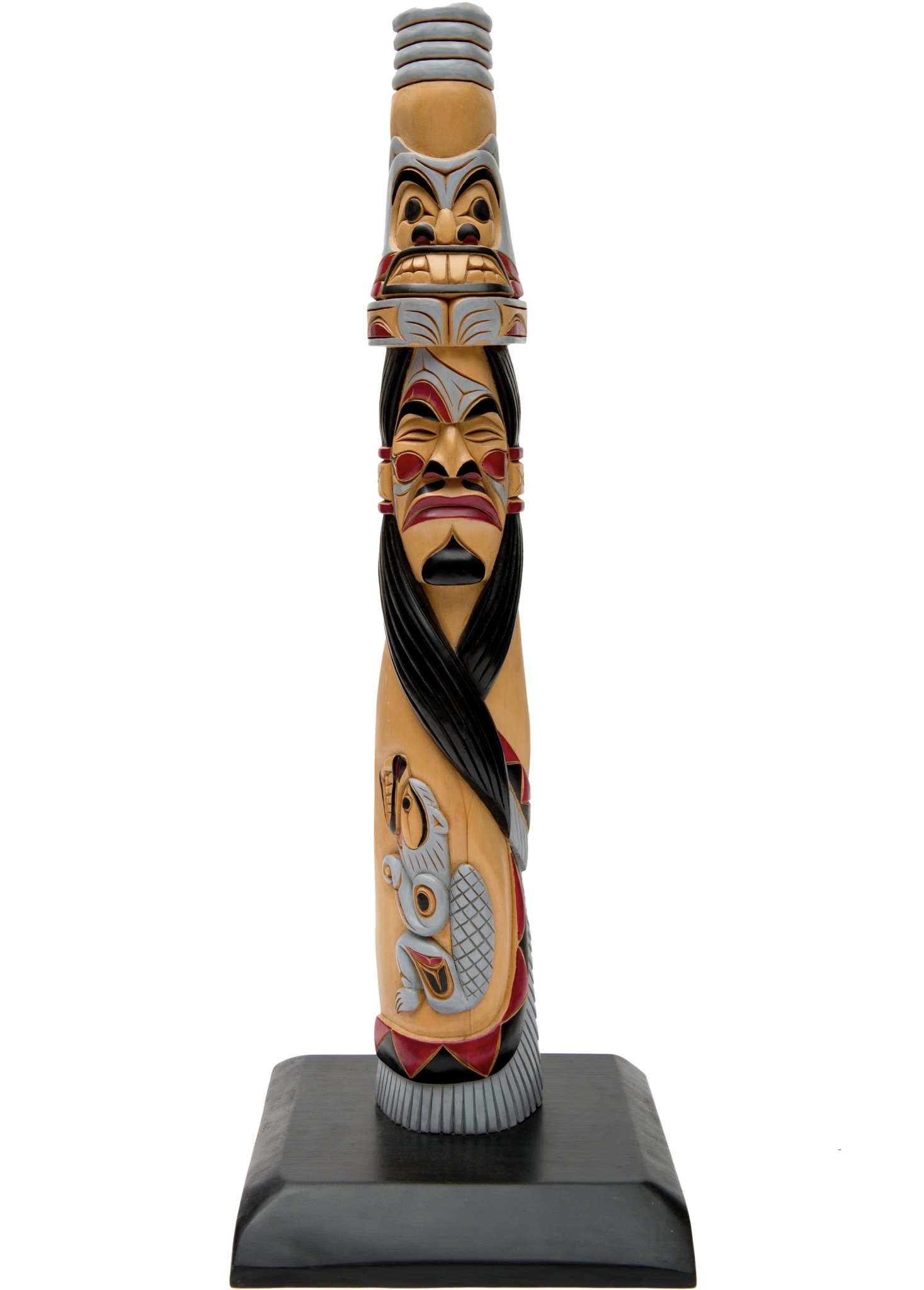 CUSTOM ORDER  Man in a Blanket Pole (Squamish)