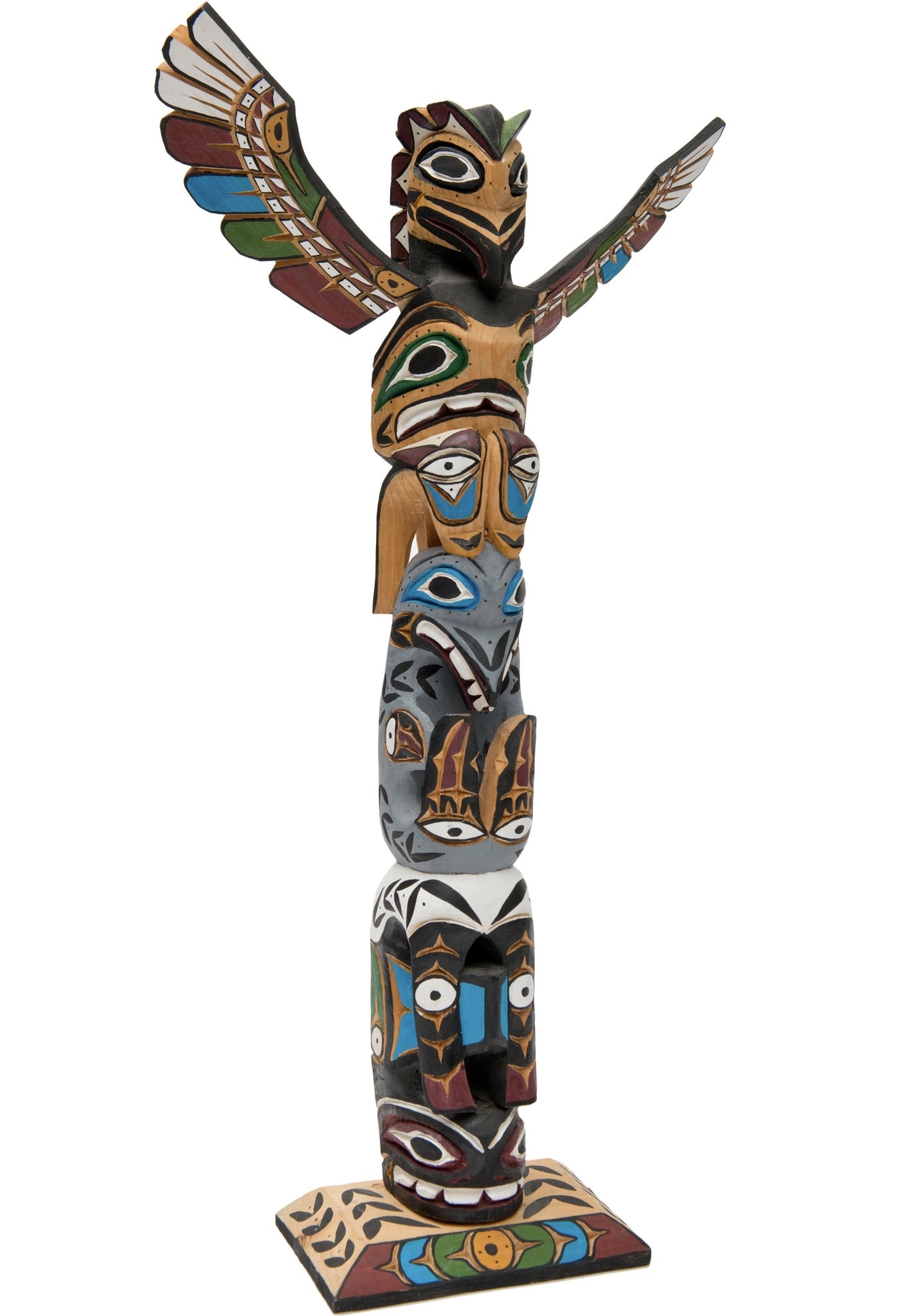SOLD  Model Totem Pole 26"