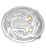 CUSTOM ORDER  Frog Belt Buckles (Tahltan).