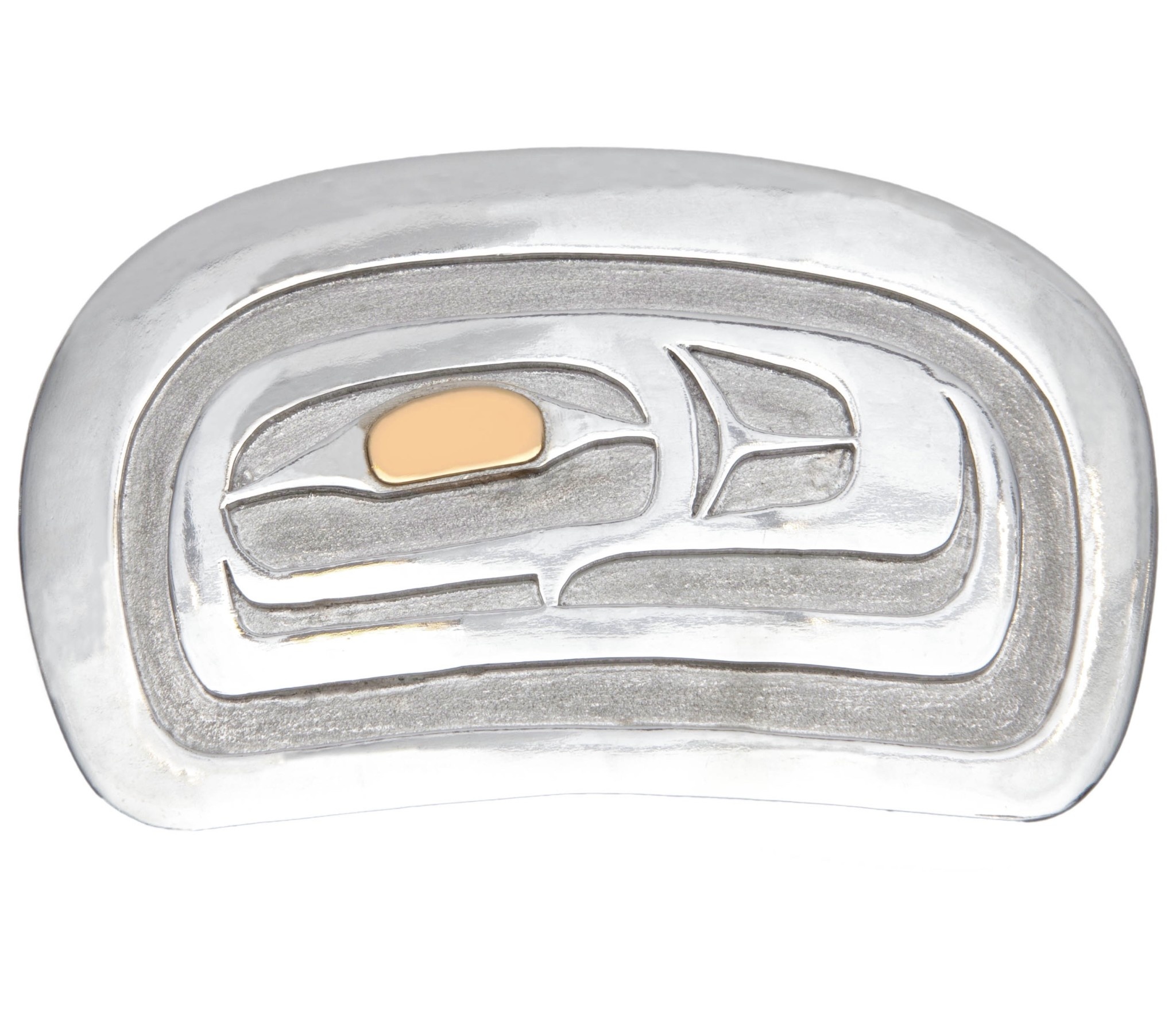 SOLD  Handmade Salmon Head Belt Buckle