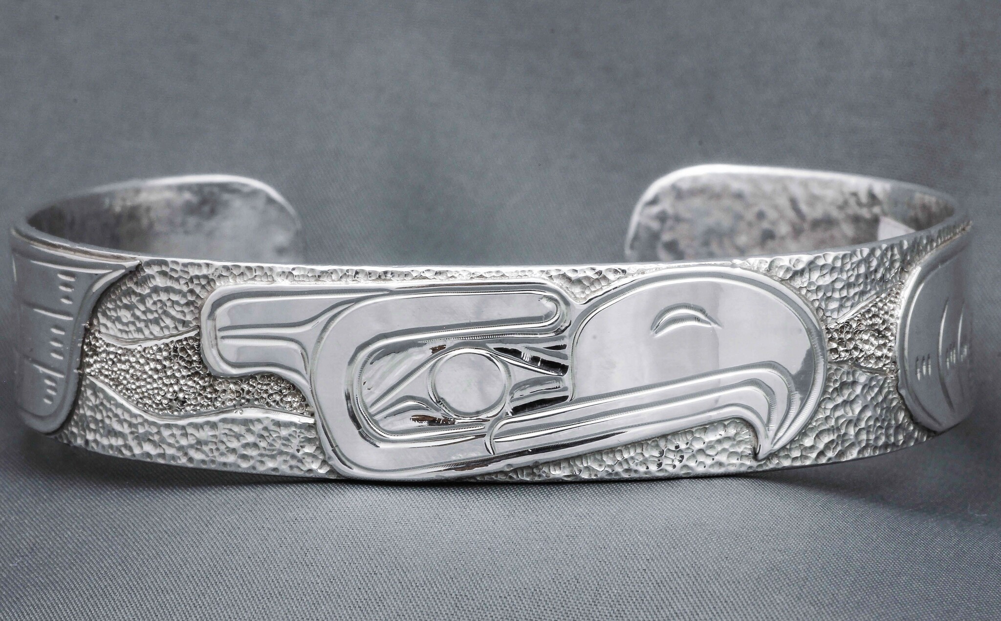 Eagle Bracelet Silver on Silver