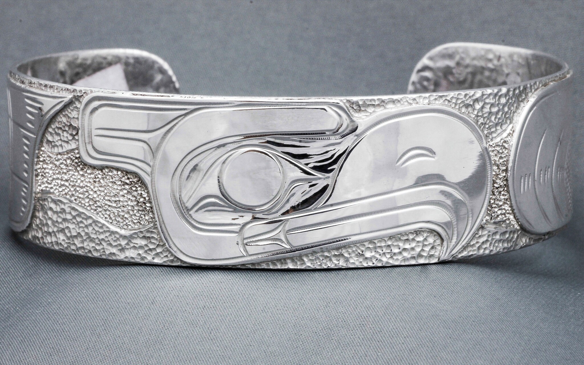 Eagle Bracelet Silver on Silver