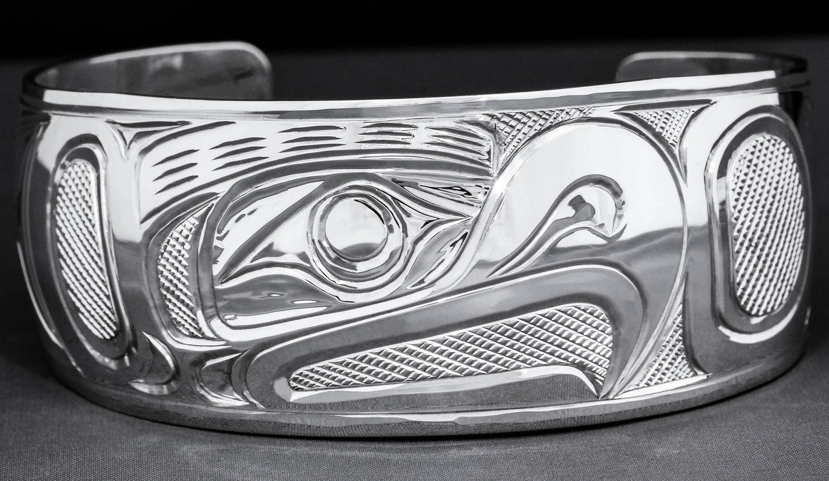 Indigenous Silver Eagle Bracelet