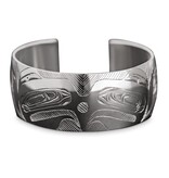 CUSTOM ORDER  Silver Eagle Bracelet Face Forward
