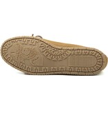 Dark Moosehide Moccasins with Outdoor Sole