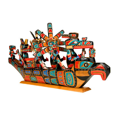 CUSTOM ORDER Spirit Canoe  (Kwak'waka'wakw)