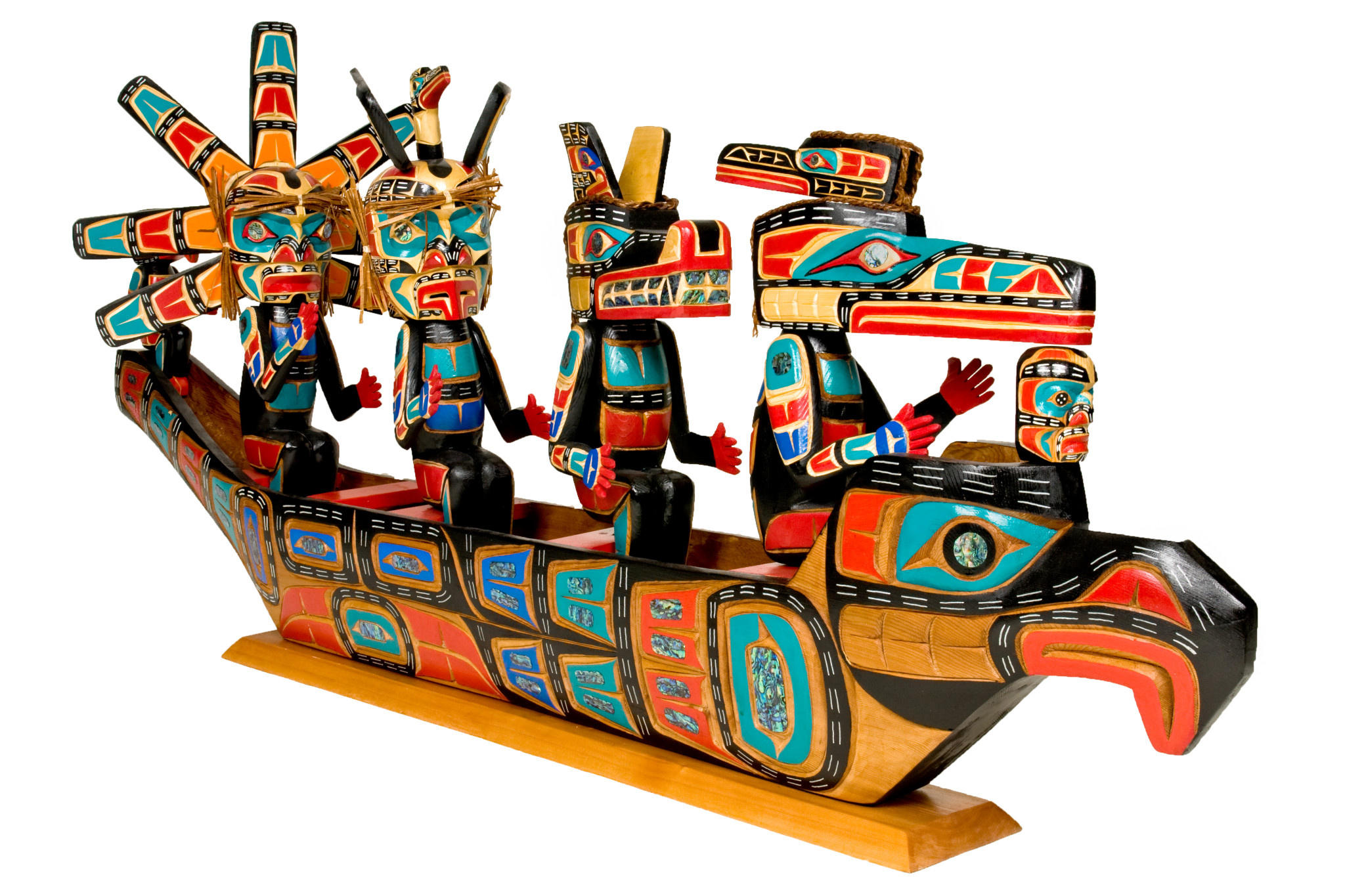 CUSTOM ORDER  Spirit Canoe (Kwakwakawakw)