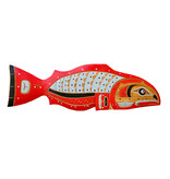 24" Red Cedar Salmon Plaque