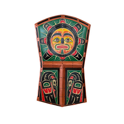 CUSTOM ORDER Indigenous Copper Shield Panel