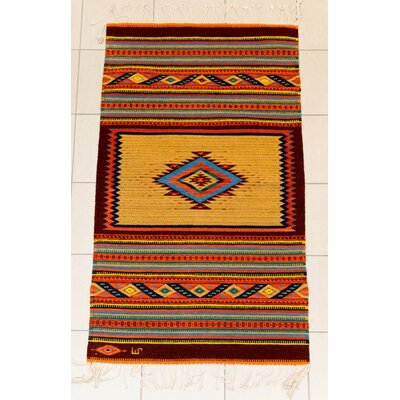 Rug Hand Woven by the Mendoza Family (Zapotec).