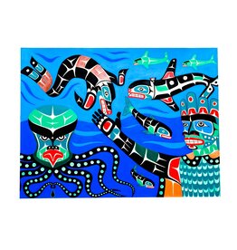SOLD  'Undersea World' Painting by Gord Hill