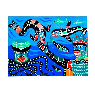 SOLD  'Undersea World' Painting by Gord Hill