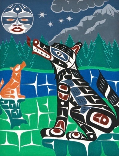 'Coastal Woves' Painting by Gord Hill