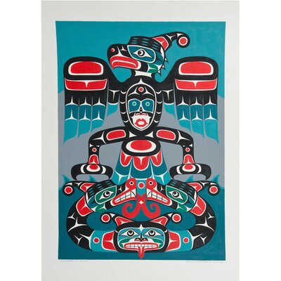 SOLD  'Thunderbird and Sisiutl' Original Painting by Gord Hill