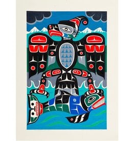 SOLD  'Thunderbird and Whale' by Gord Hill