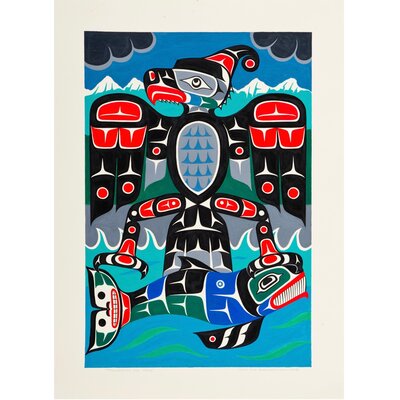 SOLD  'Thunderbird and Whale' by Gord Hill