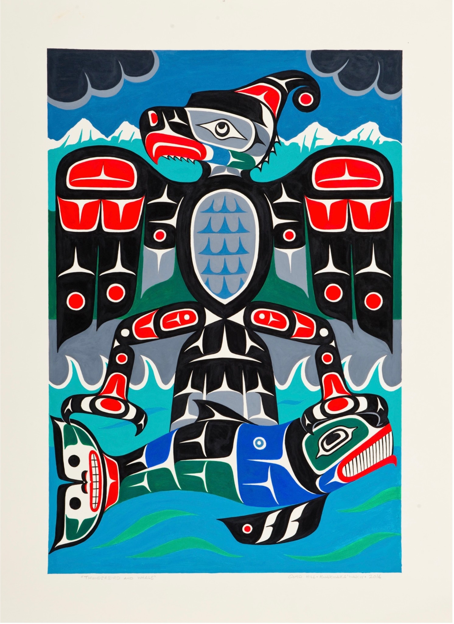 'Thunderbird and Whale' by Gord Hill