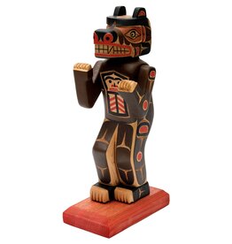 SOLD  Bear Figure Carved by Gord Hill