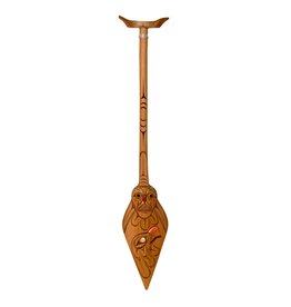 SOLD  Coast Salish Warrior Paddle