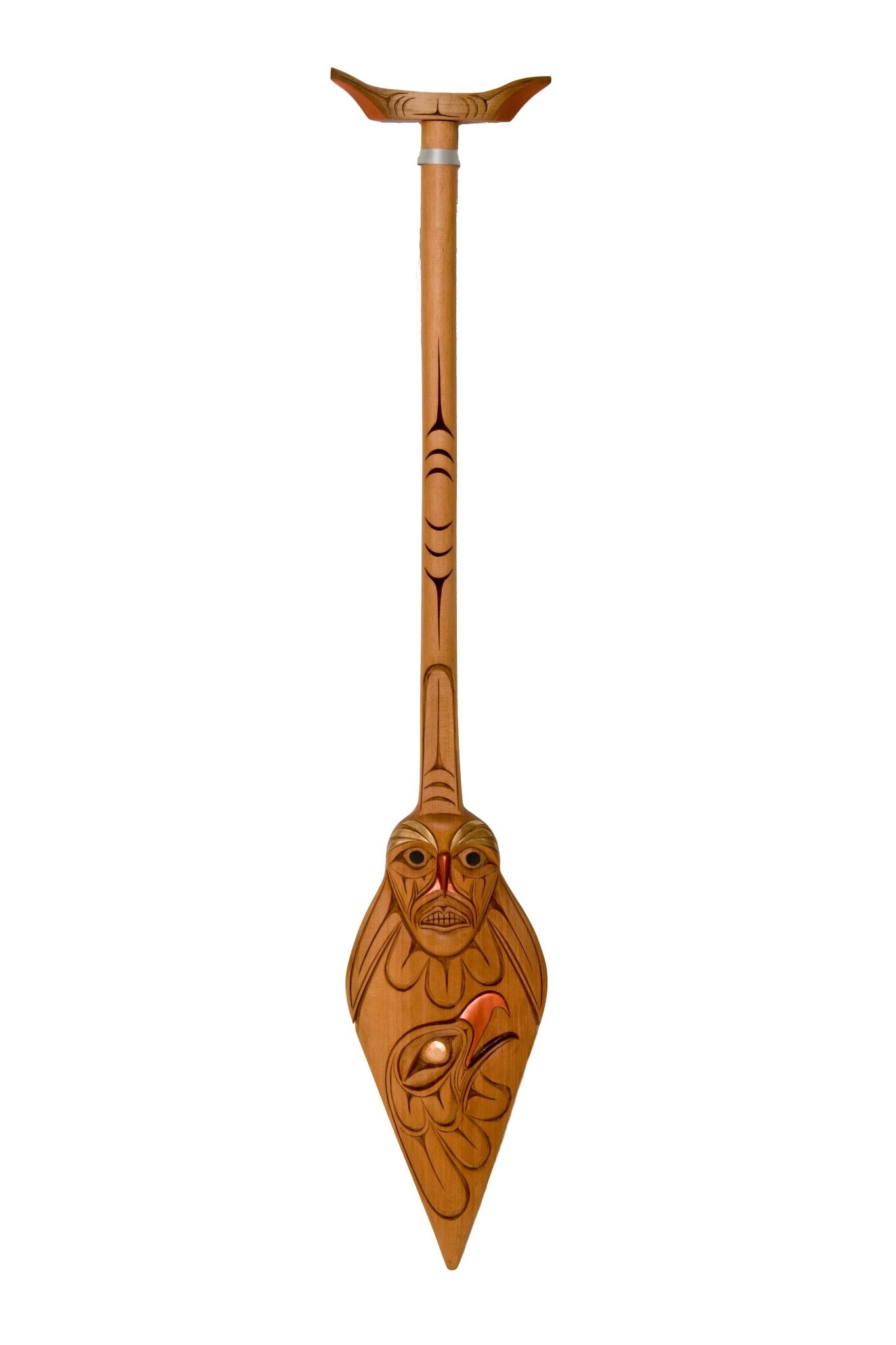 CUSTOM ORDER  Coast Salish Warrior Paddle