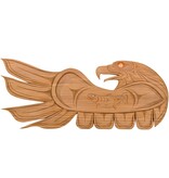 CUSTOM ORDER  Coast Salish Eagle Carving