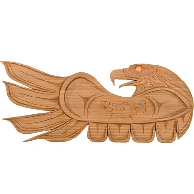 CUSTOM ORDER  Coast Salish Eagle Carvig