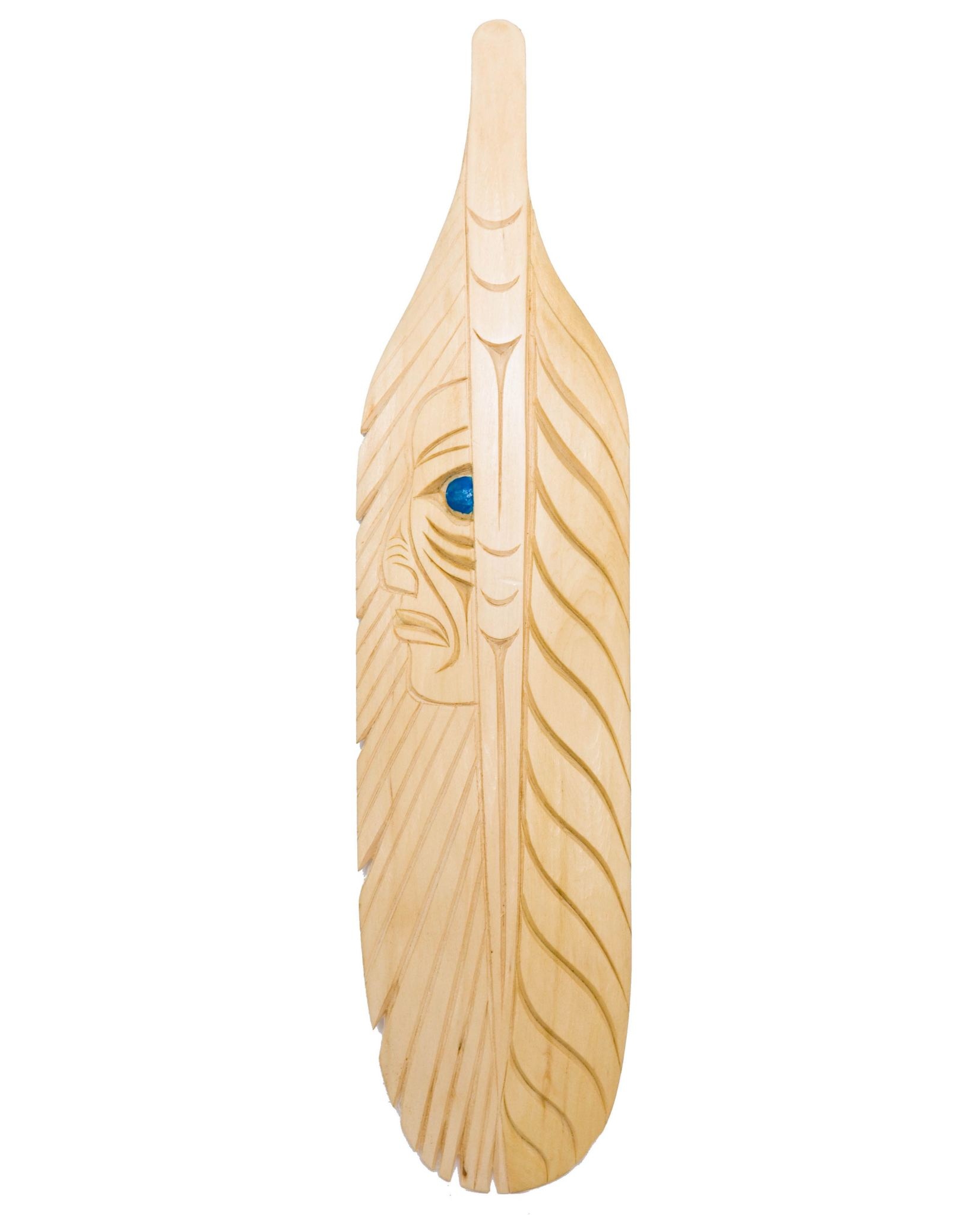 Coast Salish Carved Feather