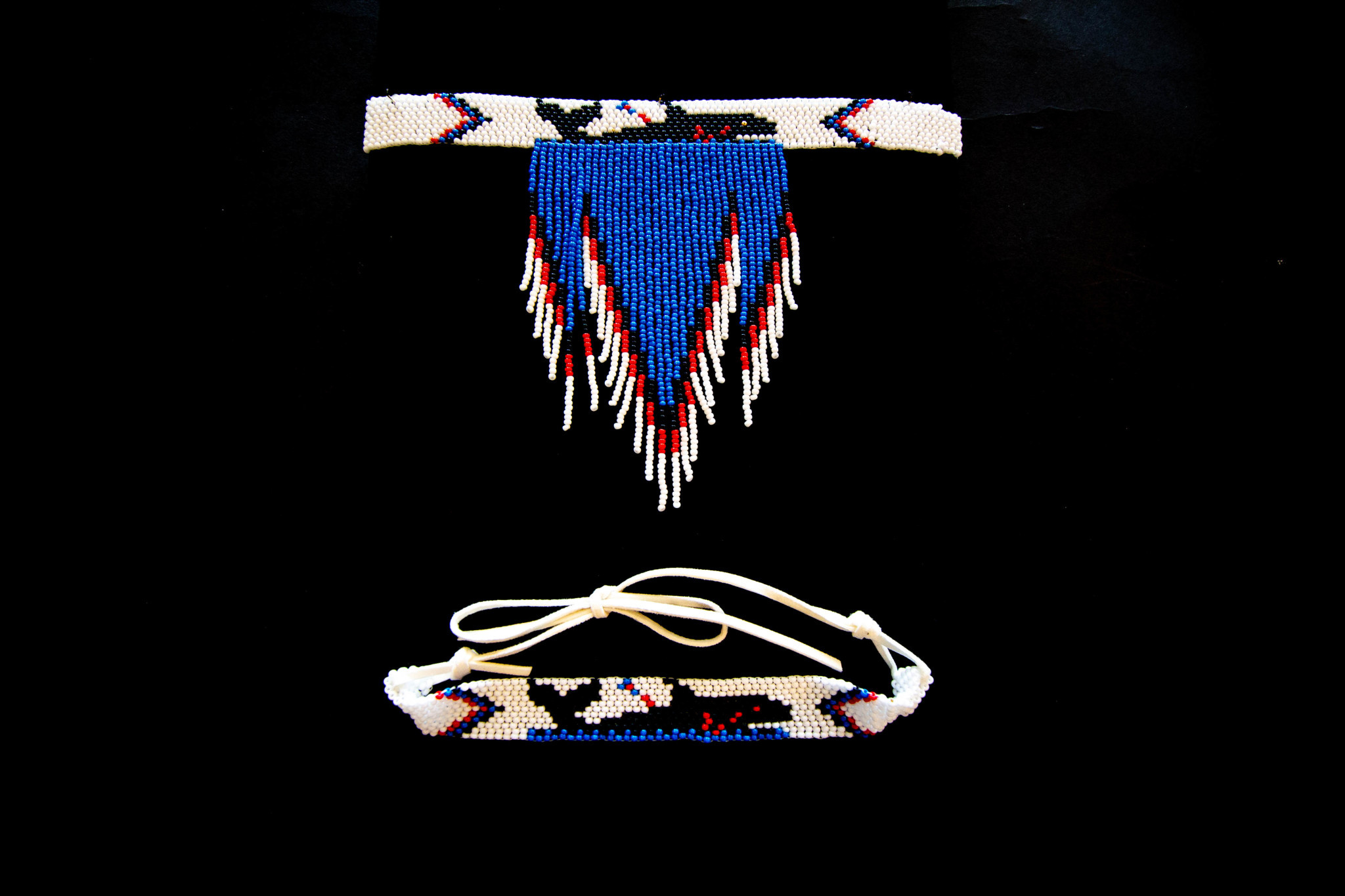Northwest Coast Beaded Sets by Grace Touchie
