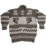 Large Whale Cowichan Sweater