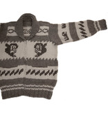 Large Whale Cowichan Sweater