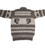 Large Whale Cowichan Sweater