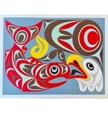 'Eagle's Catch' limited edition by Maynard Johnny