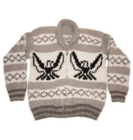 Cowichan Sweater Medium Eagle