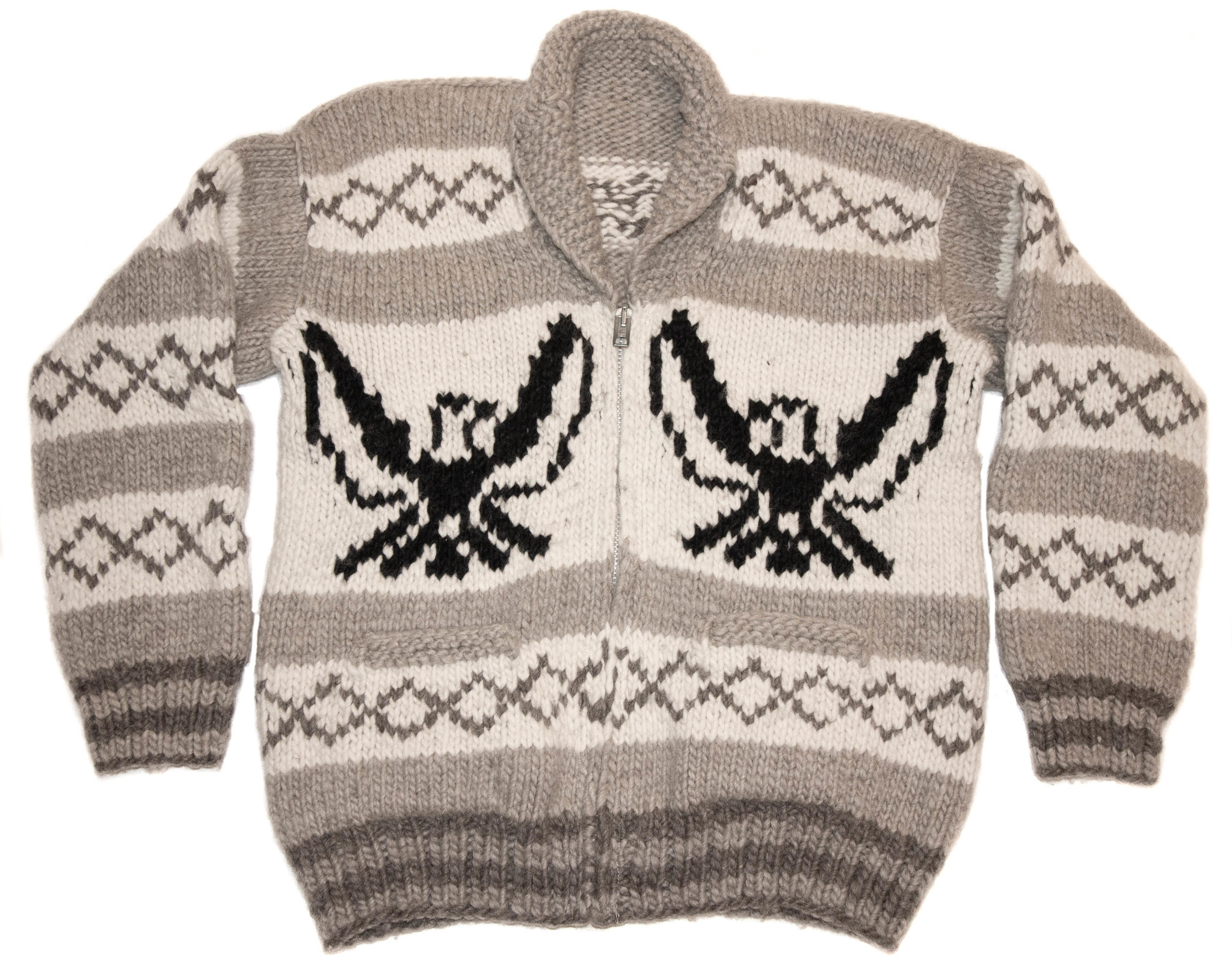 Cowichan Sweater Medium Eagle
