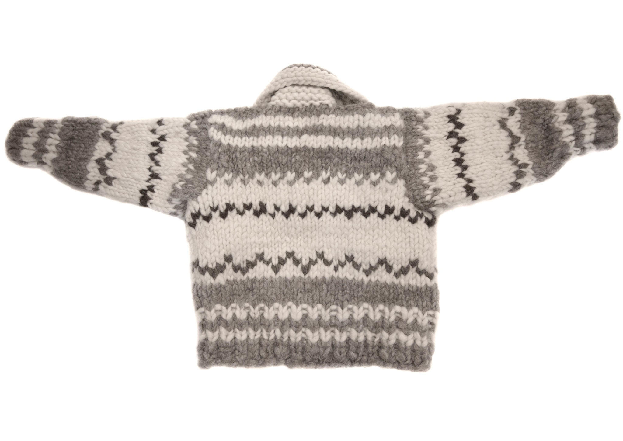 Cowichan Sweater Child's Geometric Design