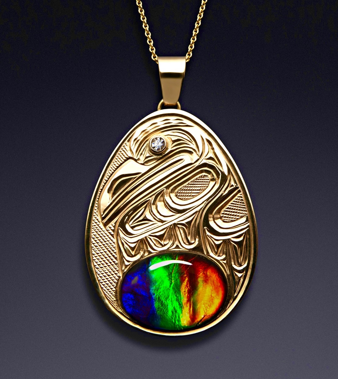 Richie Baker Raven Pendant