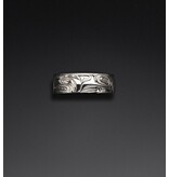 Richie Baker White Gold Double Bear Band