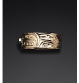 CUSTOM ORDER  Richie Baker Double Killer Whale Ring