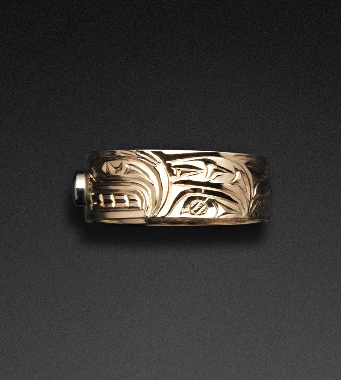 SOLD  Richie Baker Double Killer Whale Ring
