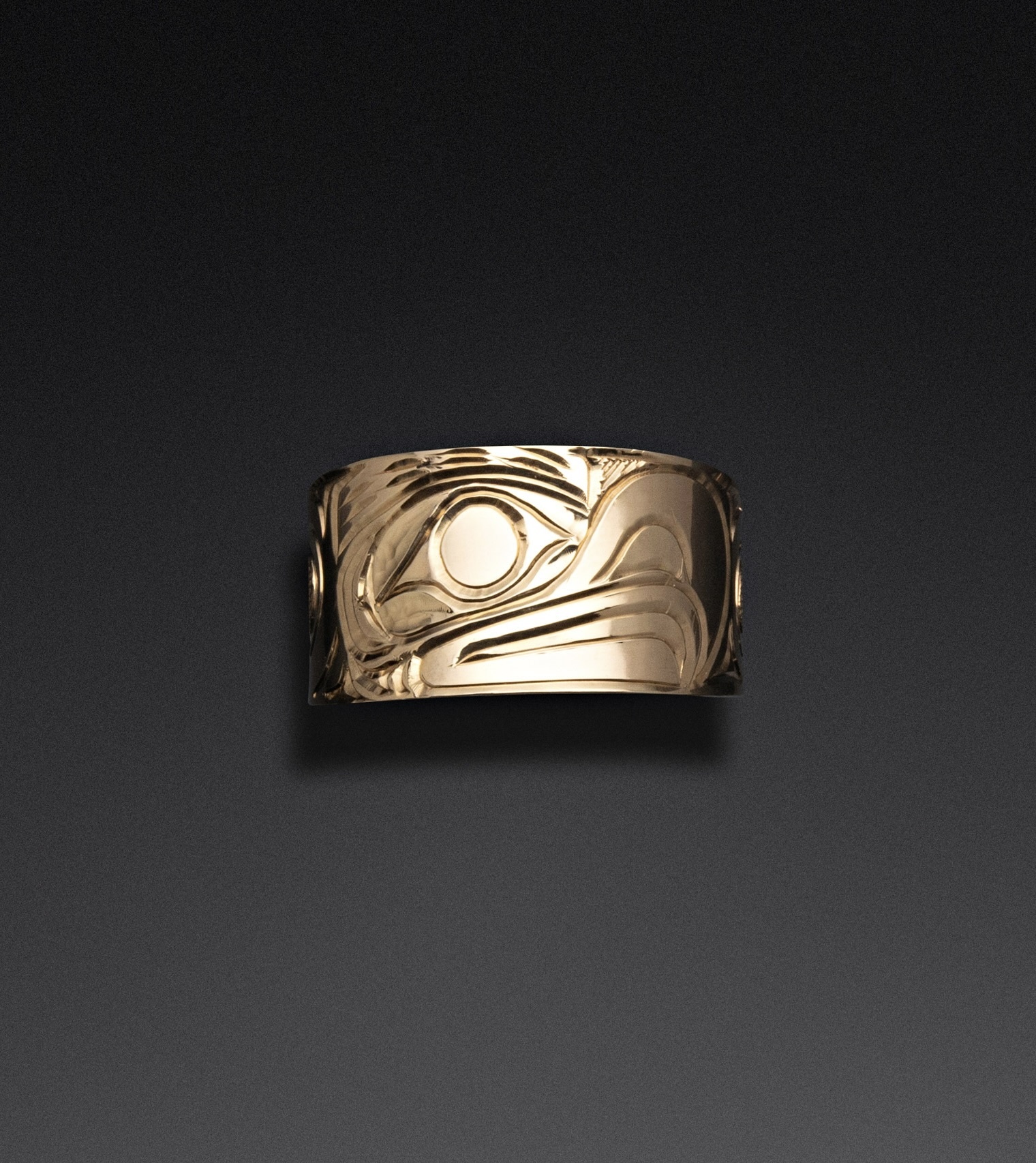 Richie Baker Gold Eagle Ring